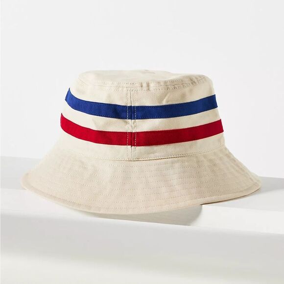 New Anthropologie Stripe Bucket Hat One Size main image 8